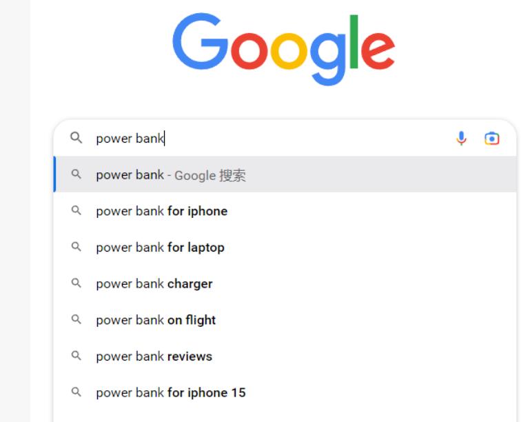Search Engine Drop-Down Boxes: Capture Scenario-Based Searches